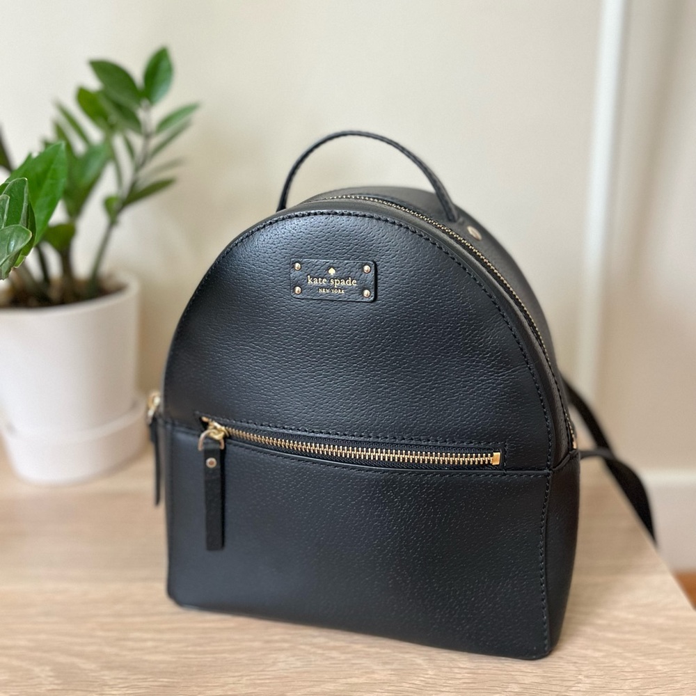 Kate Spade Black Backpack